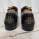Horsebit Collapsible Fringe Loafers Black Leather