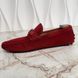 Hockenheim Moccasins Red Suede