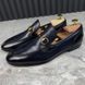 Horsebit Jordaan Loafers Patina Blue Leather