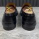 Horsebit Jordaan Loafers Patina Blue Leather