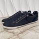 Challenge Zip Up Sneakers Damier Infini Blue Nubuck