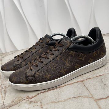 Luxembourg Sneakers Monogram Brown Canvas