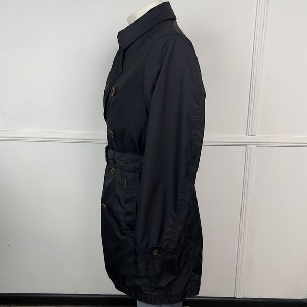 MELFI WK Acqua Resistant Trench Coat Blue