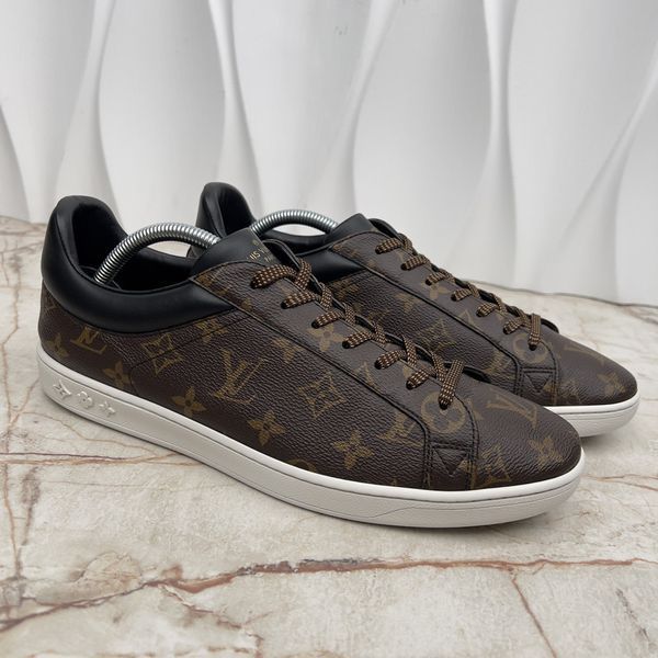 Luxembourg Sneakers Monogram Brown Canvas
