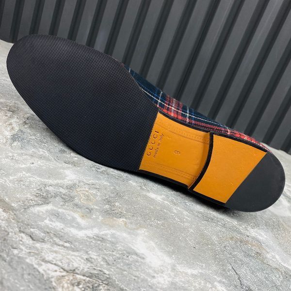 Jordaan Loafers Checkered Tweed