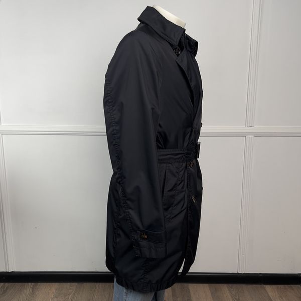 MELFI WK Acqua Resistant Trench Coat Blue