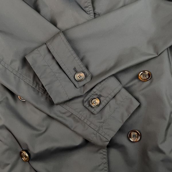MELFI WK Acqua Resistant Trench Coat Blue