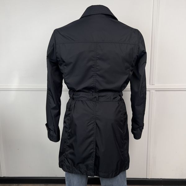 MELFI WK Acqua Resistant Trench Coat Blue