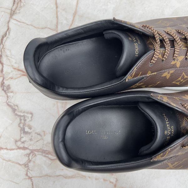 Luxembourg Sneakers Monogram Brown Canvas