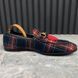 Jordaan Loafers Checkered Tweed