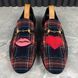 Jordaan Loafers Checkered Tweed