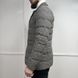 Jacket White Black Herringbone Polar Tech Fabric Goose Down