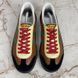 Dapper Dan Web G74 GG Monogram Sneakers Brown Leather