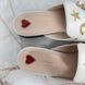 Princetown Horsebit Stars Bee Embroidered Mule White Leather