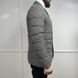 Jacket White Black Herringbone Polar Tech Fabric Goose Down