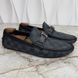 Hockenheim Damier Driving Moccasins Gray Leather