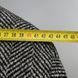 Jacket White Black Herringbone Polar Tech Fabric Goose Down