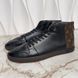 Line Up Sneakers Monogram Canvas Black Leather