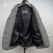 Jacket White Black Herringbone Polar Tech Fabric Goose Down