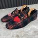 Jordaan Loafers Checkered Tweed