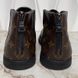 Line Up Sneakers Monogram Canvas Black Leather