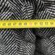 Jacket White Black Herringbone Polar Tech Fabric Goose Down