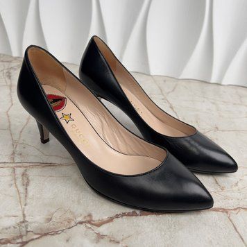 Pumps High heels Black Leather