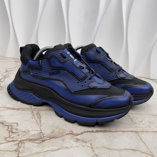 Gravity Sneakers Blue Leather
