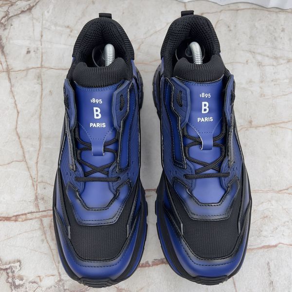 Gravity Sneakers Blue Leather