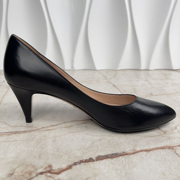 Pumps High heels Black Leather