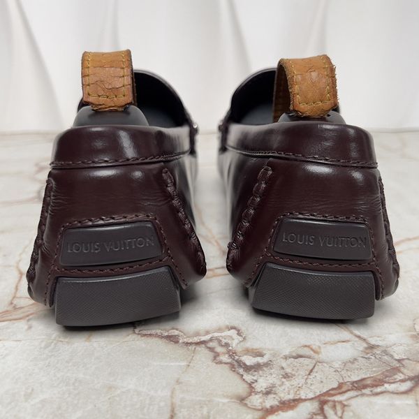 Monte Carlo Moccasins Burgundy Leather