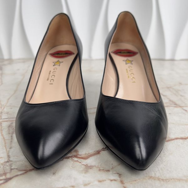 Pumps High heels Black Leather