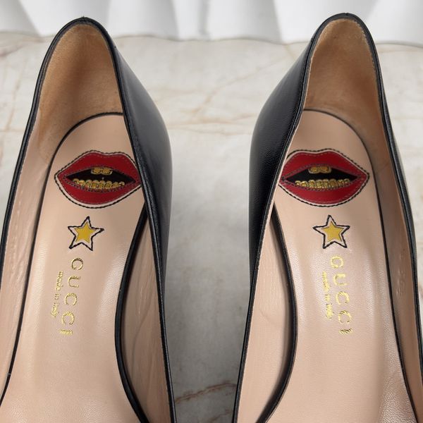 Pumps High heels Black Leather