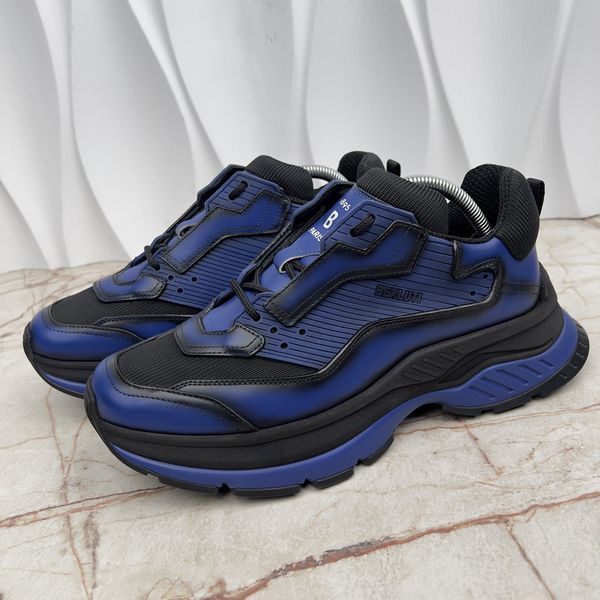 Gravity Sneakers Blue Leather