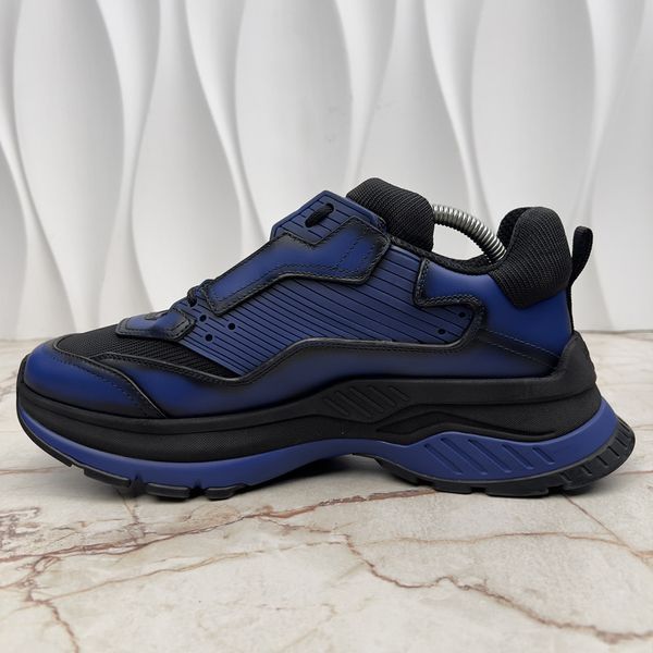 Gravity Sneakers Blue Leather