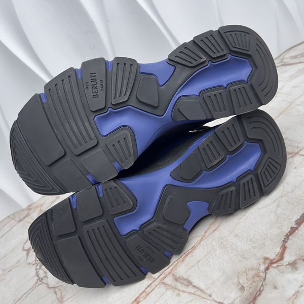 Gravity Sneakers Blue Leather