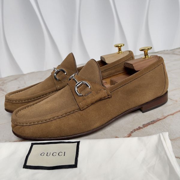 1955 Horsebit Loafers Brown Suede