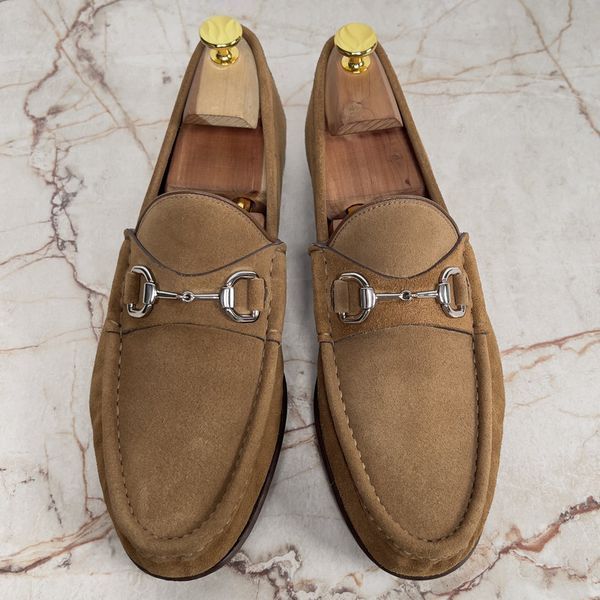 1955 Horsebit Loafers Brown Suede