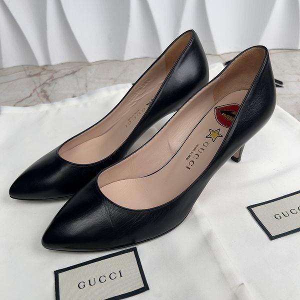 Pumps High heels Black Leather