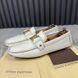 Monte Carlo Moccasins White Leather
