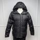 M's Fitz Roy Down Parka Jacket Black Nylon Goose Down