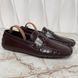 Monte Carlo Moccasins Burgundy Leather