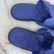 LV Oasis Mule Sandals Flip Flop Logo Embossed Monogram Blue Grained Leather