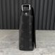 District PM Messenger Crossbody Bag Monogram Eclipse Black Canvas