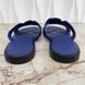 LV Oasis Mule Sandals Flip Flop Logo Embossed Monogram Blue Grained Leather