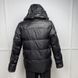 M's Fitz Roy Down Parka Jacket Black Nylon Goose Down