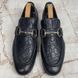 Tom Ford Era Horsebit GG Guccissima лофери чорні шкіряні 3417 фото 4