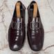 Monte Carlo Moccasins Burgundy Leather