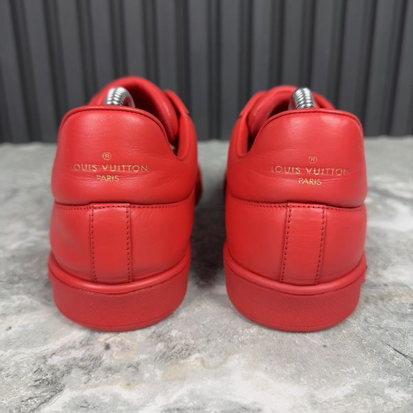 Luxembourg Sneakers Red Leather