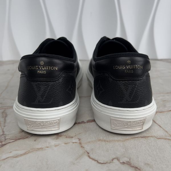 Trocadero LV Monogram Eclipse Reverse кросівки чорні з канви 3927 фото